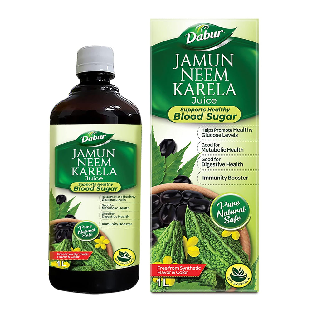 Dabur Jamun Neem Karela Juice - 1 L