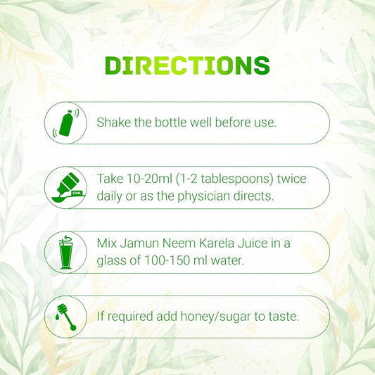 Dabur Jamun Neem Karela Juice - 1 L