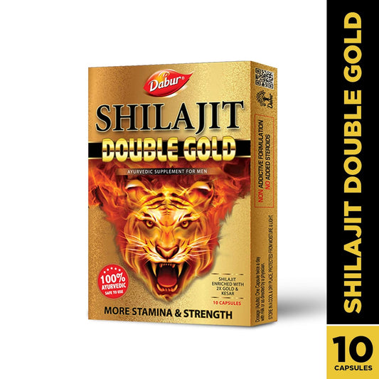 DABUR Shilajit Double Gold - 10 Capsules