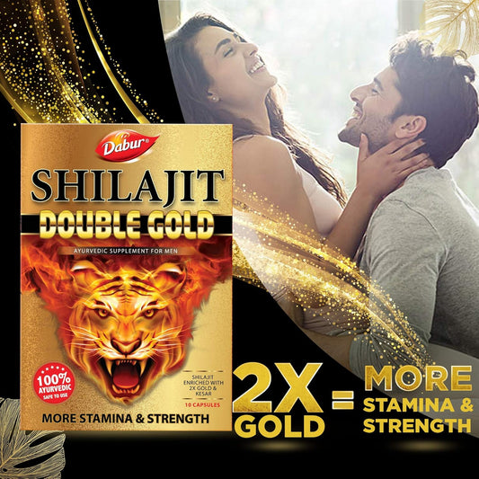 DABUR Shilajit Double Gold - 10 Capsules
