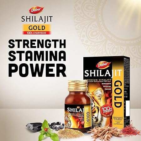 DABUR Shilajit Gold - 20 Capsules