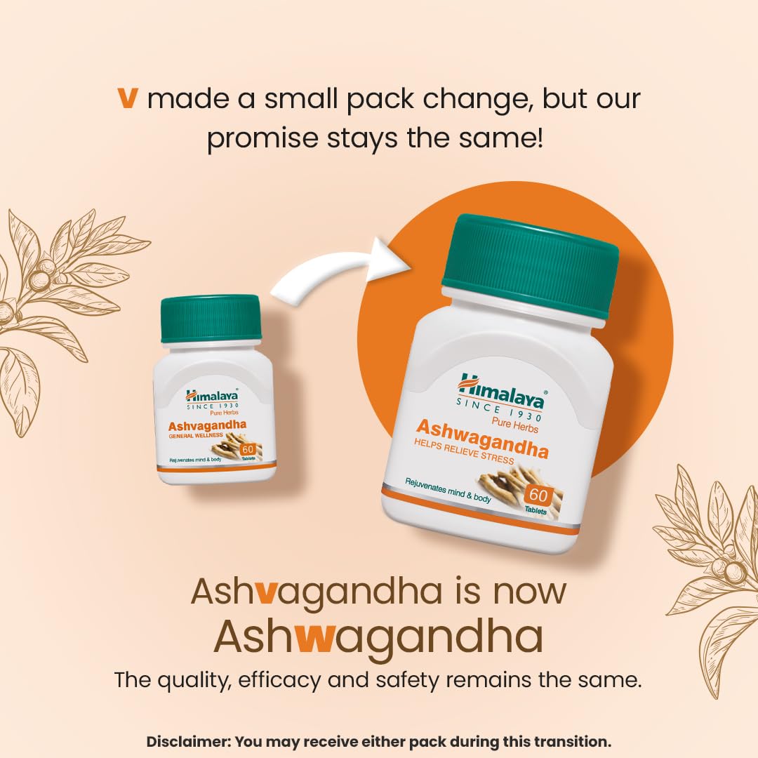 Himalaya Ashvagandha 60 Tablets