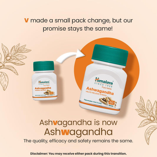 Himalaya Ashvagandha 60 Tablets