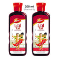 Dabur Lal Tail Ayurvedic Baby Oil 200 ml (Pack of 2)