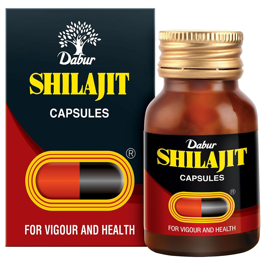 Dabur Shilajit Ayurvedic 30 Capsules