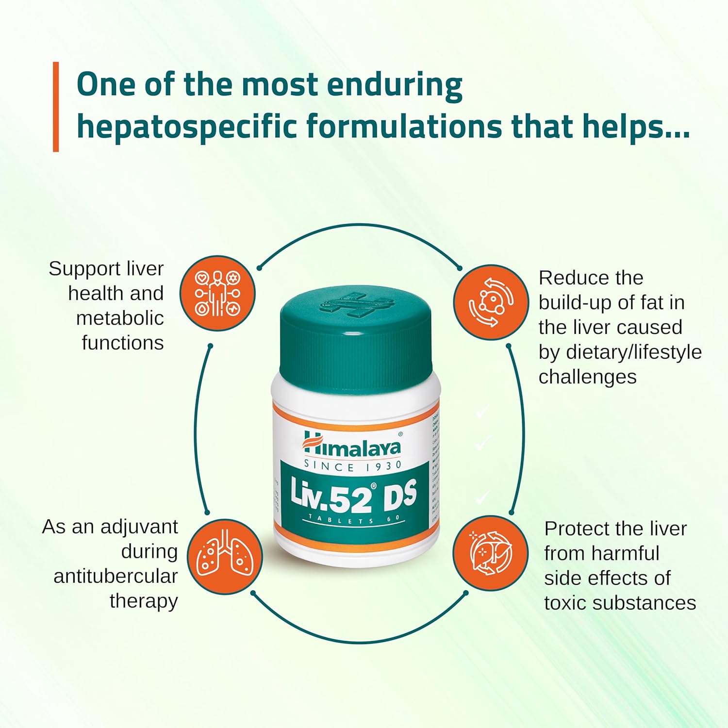 Himalaya Liv.52 DS 60 Tablets